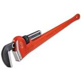 Pipe Wrench, 48" Long, I-beam Handle, 6" Capacity, Heavy-Duty, Straight Series redirect to product page