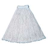 Cotton Mop, Cut-End, 1" Headband, 24 oz, Value Pro, White redirect to product page