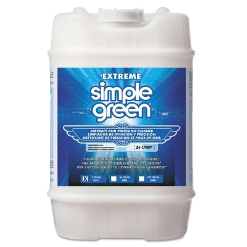 Cleaner, Aircraft & Precision, Extreme, Anti-Corrosion, 5 Gallons