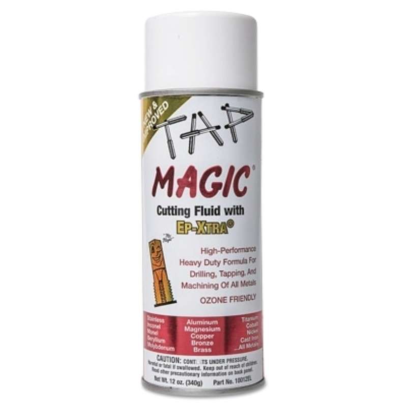 Cutting Fluid, Tap Magic EP-Xtra, 12oz, Aerosol Can