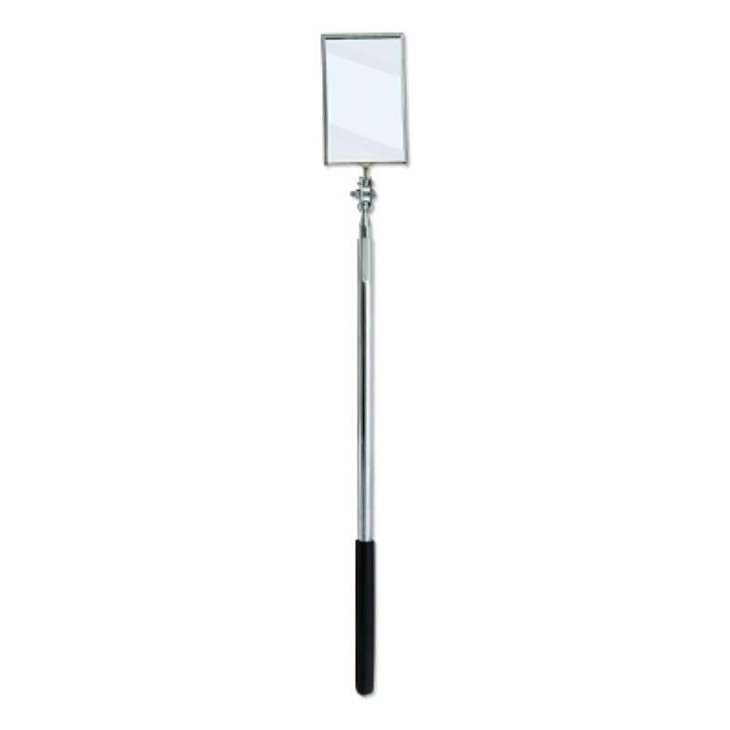 Inspection Mirror, K-2L, Rectanglar, Telescoping, K Style, 17-1/4" Length