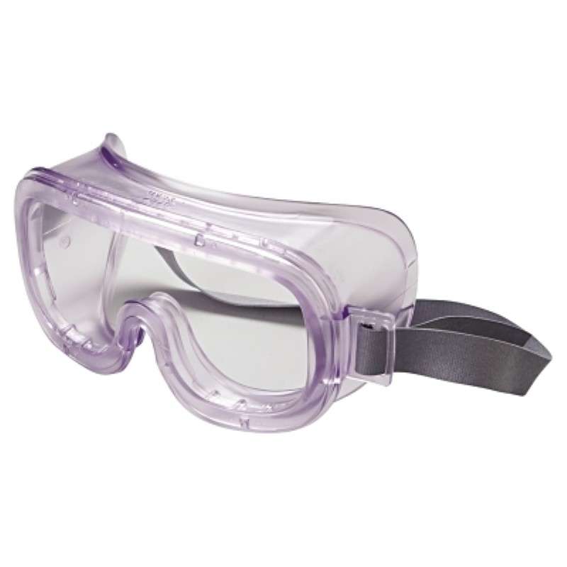 Safety Glasses, Classic, Indirect Vent, Clear Frame, Anti-Fog Coating
