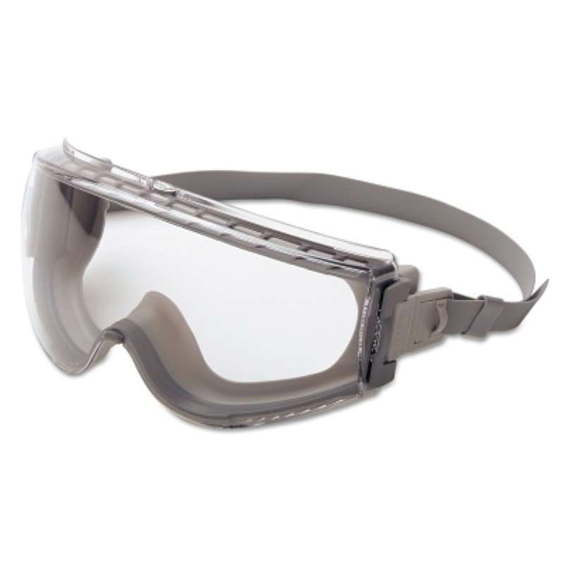 Safety Glasses, Stealth, Indirect Vent, Gray Body, Anti-Fog Coating