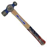 Hammer, Ball Peen, Forged Steel, 16oz Head, Hickory Handle, 13-7/8" OAL redirect to product page