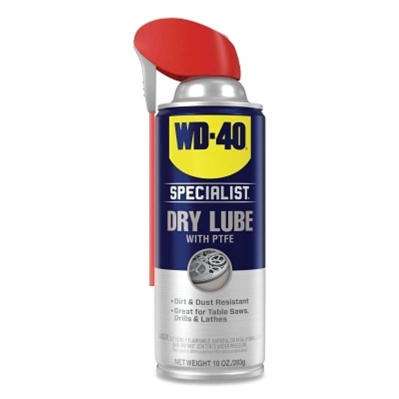 Lubricant, Specialist, Silicone, Dry Lube Spray, 10oz, Aerosol Can, Clear