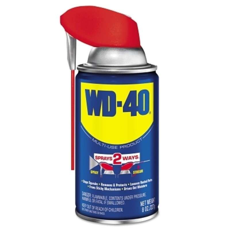 Lubricant, Multi-Purpose, 8oz, Aerosol Can, With Smart Straw, Amber