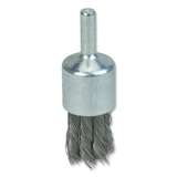 End Brush, 3/4" Knot Wire, 0.014" Steel Fill, 5/8" Length, 3/4" Diameter redirect to product page