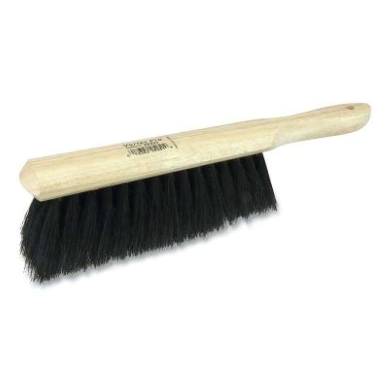 Counter Duster, Tampico Fill, Medium Brushing, Tan Block, 8", Black Fill
