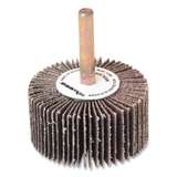 Flap Wheel, Wolverine, Coated, 60AO, 1/4" Stem, 2" Diameter, Red redirect to product page