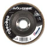 Flap Disc, Wolverine, Phenolic Backing, Conical, 60Z, 7/8" Arbor Hole, 4-1/2" Diameter redirect to product page