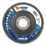 Flap Disc, Big Cat, Phenolic Backing, Flat, 40Z, 7/8" Arbor Hole, 4-1/2" Diameter redirect to product page