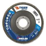Flap Disc, Big Cat, Phenolic Backing, Flat, 60Z, 7/8" Arbor Hole, 4-1/2" Diameter redirect to product page