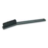 Scratch Brush, Nylon Fill, Plastic Block, 4 x 15 Rows, 0.010" Dia, Black redirect to product page