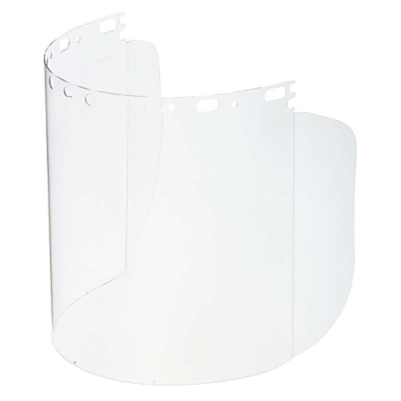 Safety Visor, North, Protecto-Shield, Propionate, Universal Fit, Clear