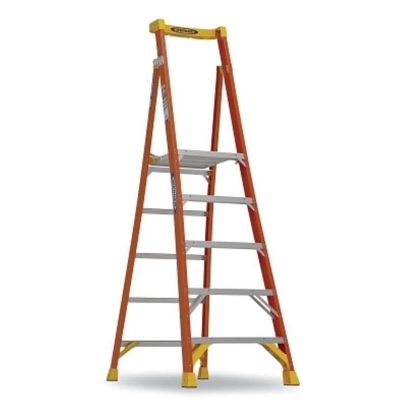 Ladder, Podium Ladder, Fiberglass, 11ft Reach, Type IA, PD6200 Series