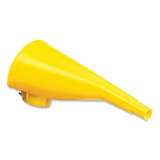 Funnel, Polyethylene, Yellow, 5" W x 7" D x 12" H redirect to product page