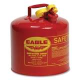 Safety Can, Type I, Galvanized Steel, Flammables, Red, 5 gal redirect to product page