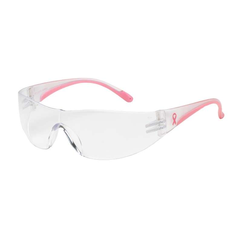 Womens' Rimless Frame Safety Glasses, Pink, 144 per Case