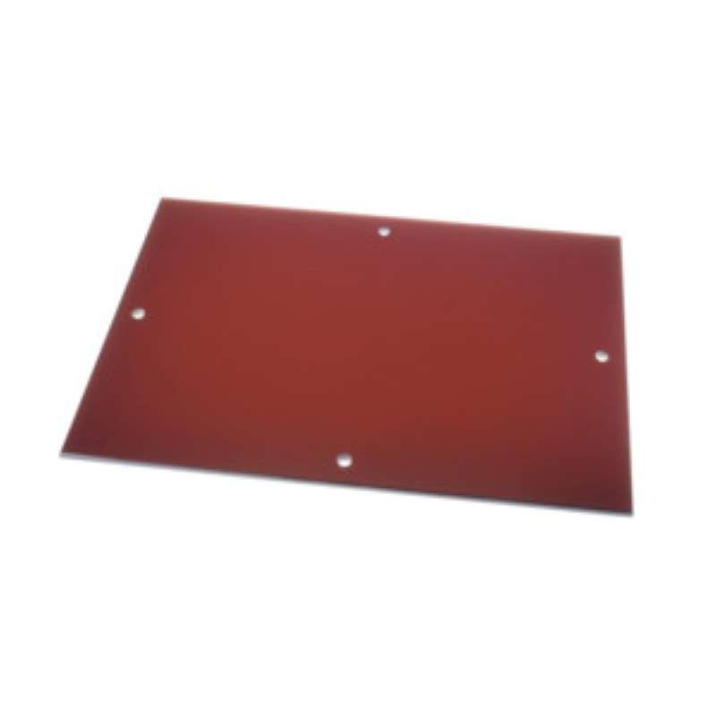 Plate, Preheater, Glass, Red, for IR1000/3000