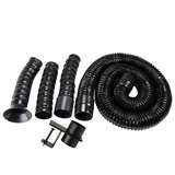 ESD-Safe Flex Arm Hose with Quick-Mount Bracket Kit for Fume Extractor Units, 36" Long redirect to product page