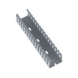 Narrow Slot Wiring Duct, No cover, PVC, 1.75" x 1.62" x 6ft, Lt Gray redirect to product page