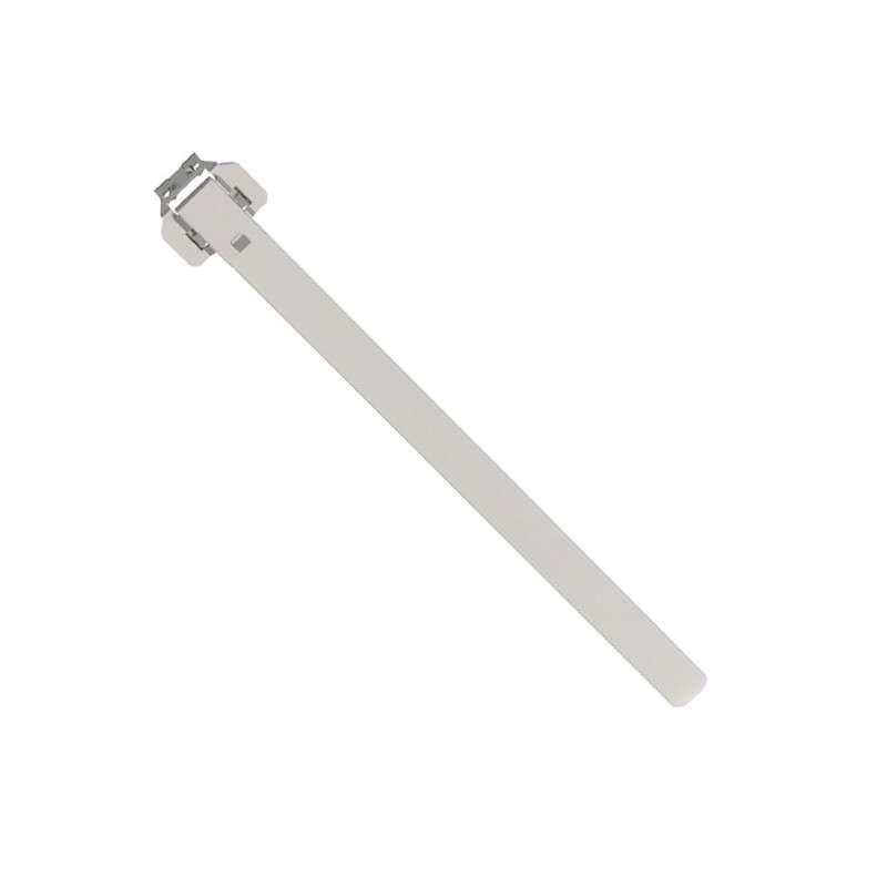 Buckle Strap Cable Cleat, Fold-Over Buckle, 188kA Peak, .75"Wx32.1"L, 25Pcs