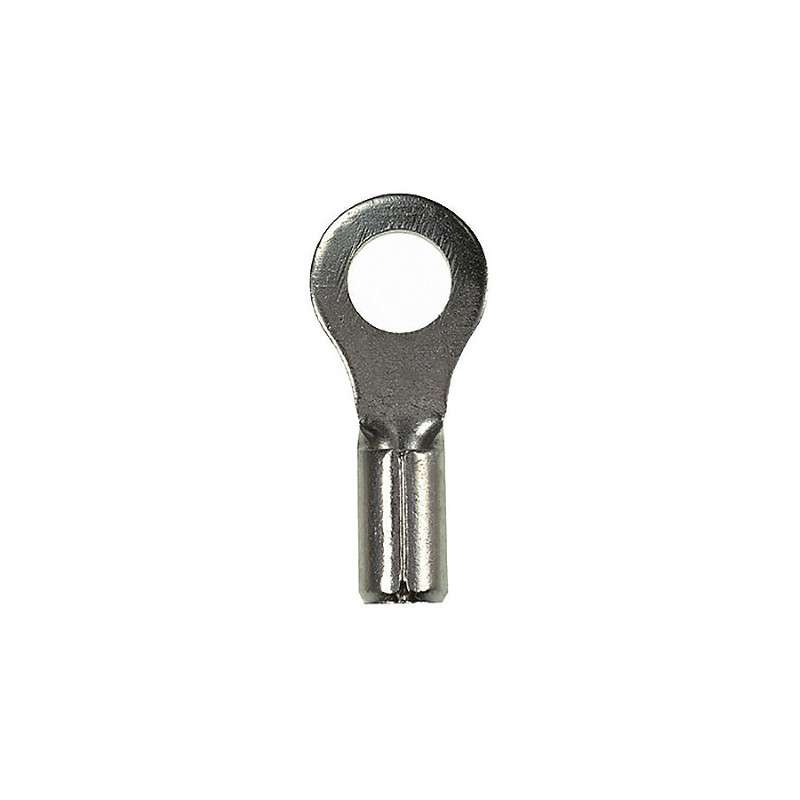 Ring Terminal, Non-Insulated, 2000V, 10-14AWG, 10 Stud, 50Pcs