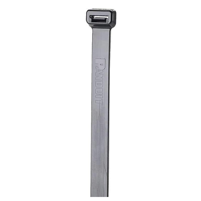 Cable Tie, Wide Strap, Weather Resist, 15.1" OAL, Nylon 6.6, Black, 250/pc