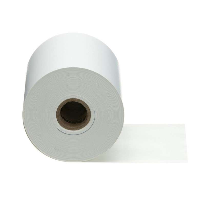 Continuous Tape, 4" x 100', Polyester, White, 1Roll