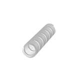 Spiral Wrap, Fire Resistant, Polyethylene, Natural, .5" Dia, 250'/1Roll redirect to product page