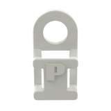 Cable Tie Mount, Screw-On, Indoor, 0.75" x 0.38", Nylon 6.6, Natural, 100/Pcs redirect to product page
