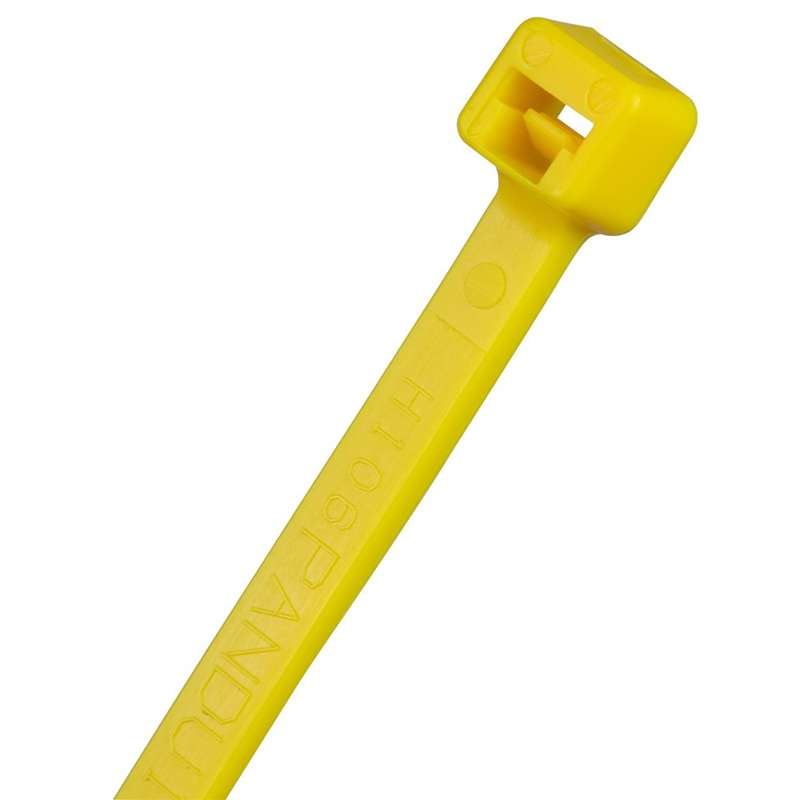 Cable Tie  Nylon 6.6  11.5in Yellow  1,000/PK