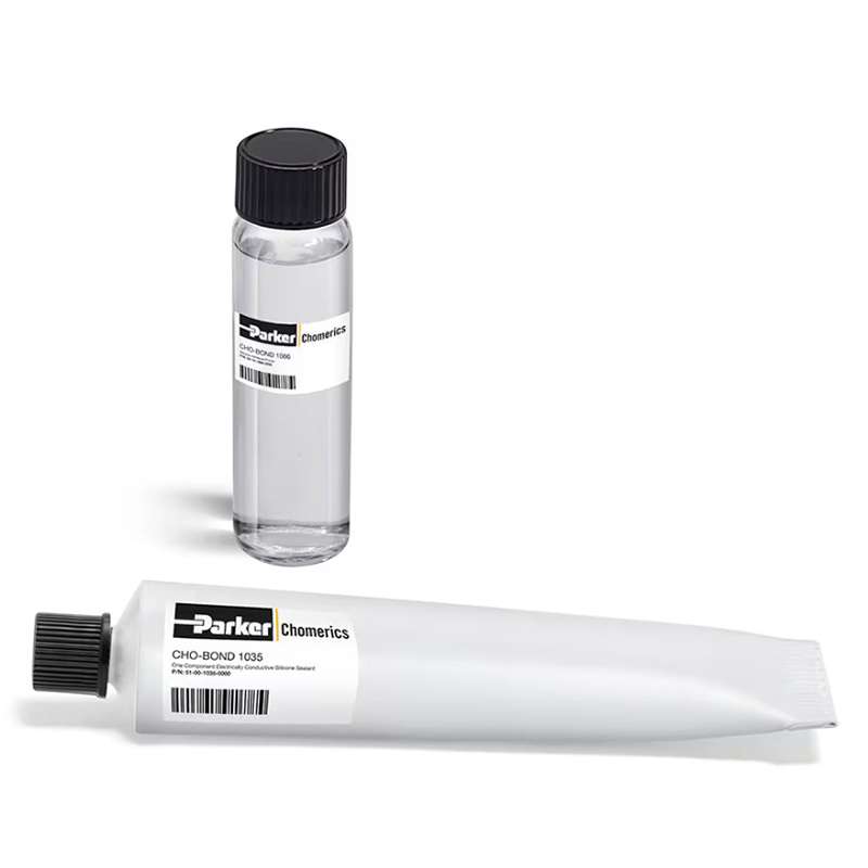 CHO-BOND 1035 Silver-Plated Glass Filled Silicone Electrically Conductive Sealant, 2.5oz