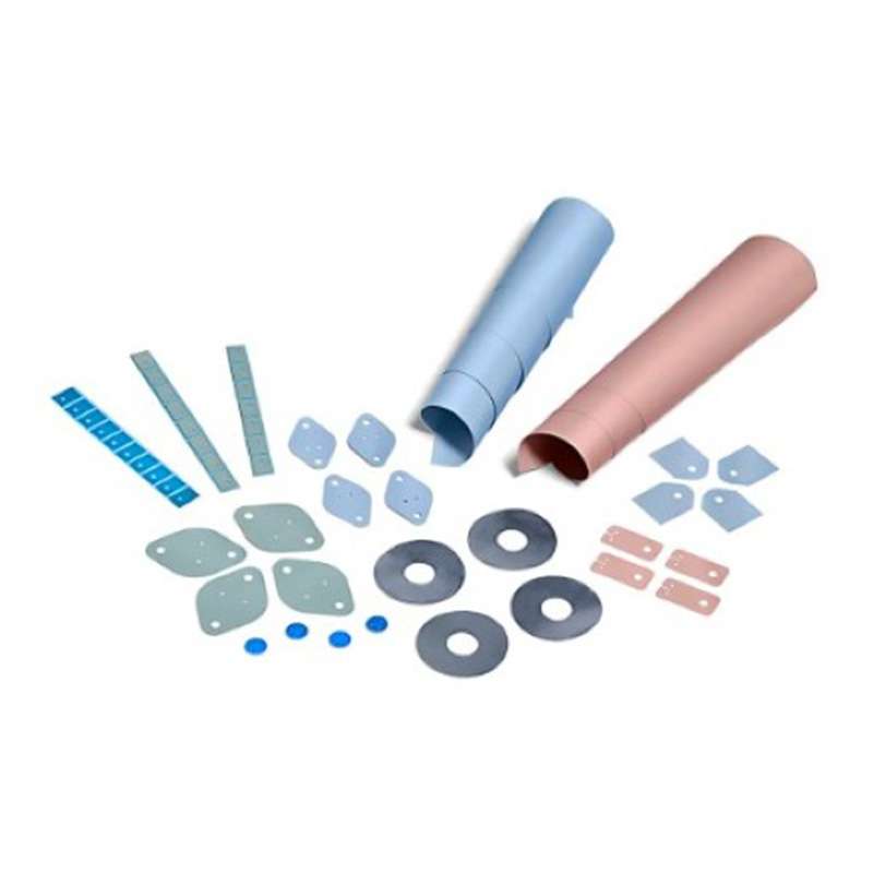 CHO-THERM Thermally Conductive Electrical Insulator Pads, 8 in x 8 in x 0.010 " each sheet