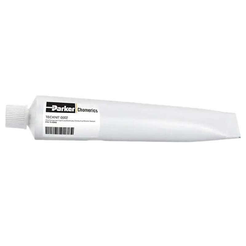 Tecknit Silver Filled Silicone Electrically Conductive Sealant, 0.75 oz Tube