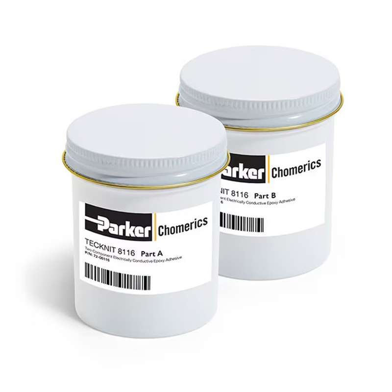 Tecknit® 72-08116 2 Component Silver-Filled Epoxy System, 2 oz Kit
