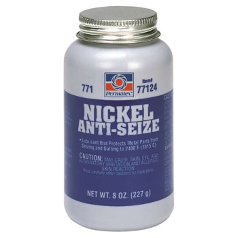 Nickel Anti-Seize Lubricant in Brush-Top Bottle, 8 oz.
