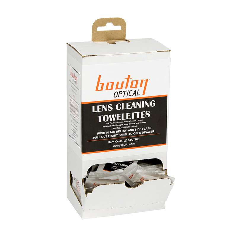 Lens Cleaning Towelettes,100 per Box, 10 Boxes per Case