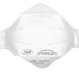 JSP Springfit™ Premium N95 Flat Fold Disposable Respirator - 10 Pack White OneSize redirect to product page