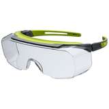 Uvex Avatar™ Plus OTG Rimless Safety Glasses with Black Temple, Clear Anti-Fog Lens with Ultra-Dura® Hardcoat Black OneSize redirect to product page