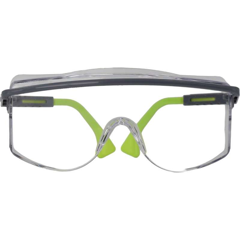 Uvex Avatar™ Plus OTG Rimless Safety Glasses with Black Temple, Clear Lens with Uvextreme® Anti-Fog Coating and Ultra-Dura® Hardcoat Black OneSize