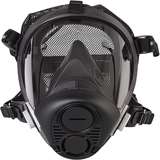 North RU6500 Series Silicone Full Facepiece with Mesh Headnet Black Large redirect to product page