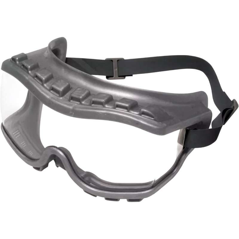 Uvex Strategy® Indirect Vent Over-The-Glass Goggles with Gray Body and Clear Lens with Fog-Resistant Coating Gray OneSize