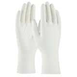 Qualatrile™ ESD-Safe Cleanroom 5mil White Powder-Free 12" Nitrile Gloves, Large, 100 per Package redirect to product page