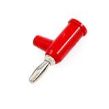 Solderless Stackup Banana Plug with Safety Shield, Red, 10 Pack redirect to product page