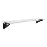 Wire Chrome Shelf with Mounting Brackets and Hardware, 14 x 72" redirect to product page