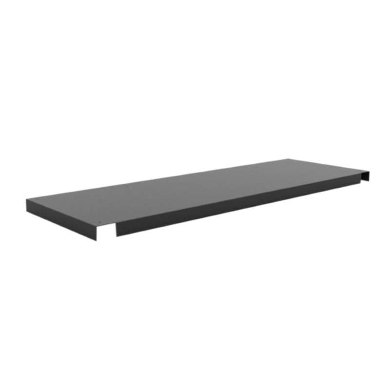 RTW Under-Surface Shelf, 12 x 69", Black, fits 72" RTW Table