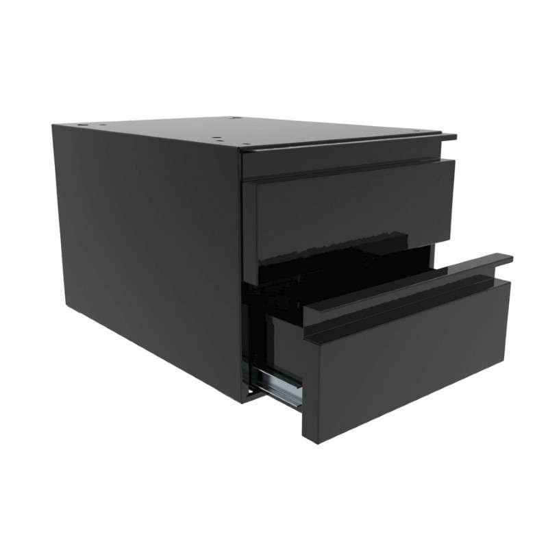 Production Basics Double 6" Drawer, RTW Table