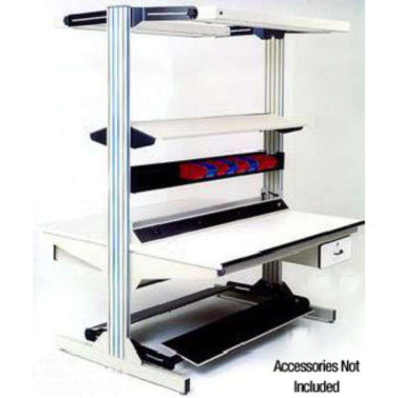 Dimension Next Quick Ship Double Sided Non-ESD Workstation Starter Unit 30"D x 72"W x 82"H