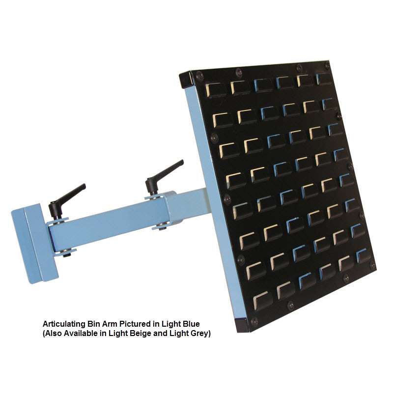 Quick Ship Option Articulating Bin Arm, extends 23.5"